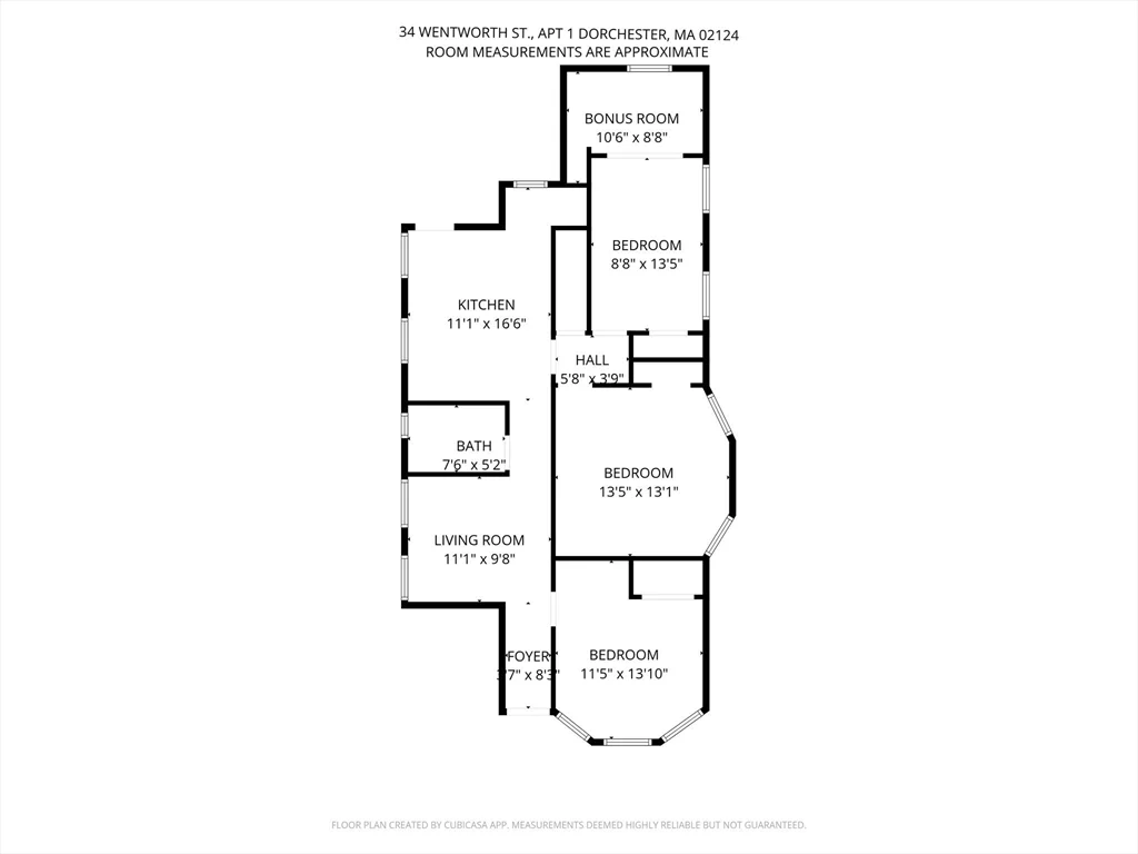 3 bed, 1 bath apartment for rent at 34 Wentworth Unit 1, Dorchester — photo 2 of 19