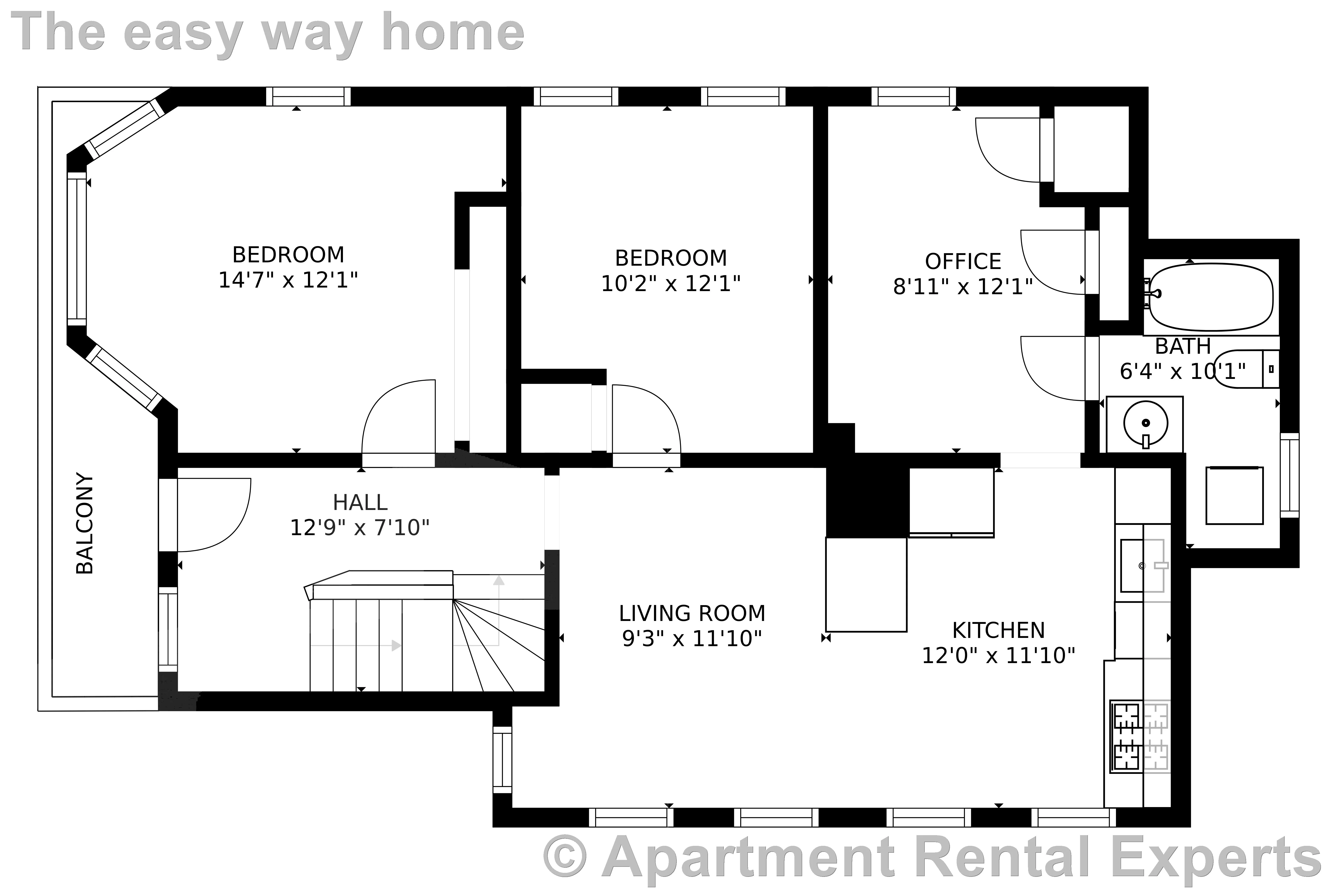 3 bed, 2 bath apartment for rent at 34 William St, Ball Square — photo 22 of 22