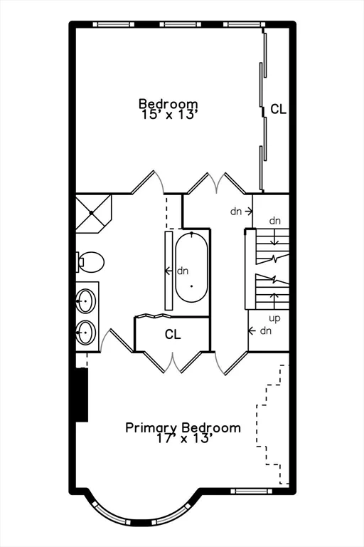 2 bed, 2 bath apartment for rent at 34 Yarmouth St Unit 4, South End — photo 29 of 40