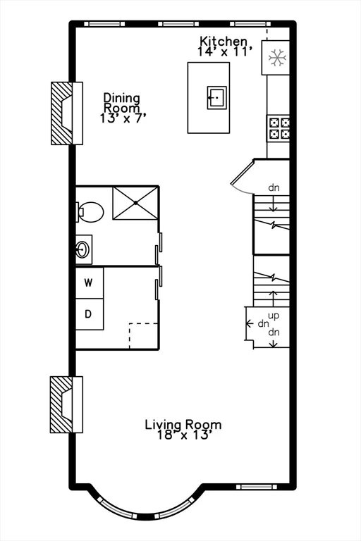 2 bed, 2 bath apartment for rent at 34 Yarmouth St Unit 4, South End — photo 28 of 40