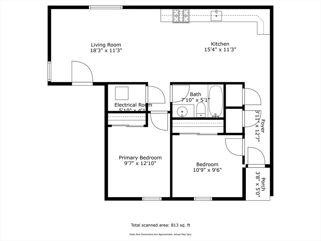 2 bed, 1 bath apartment for rent at 340 Scenic Hwy Unit 202, Buzzards Bay — photo 12 of 12