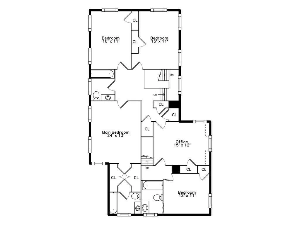 5 bed, 4+ bath apartment for rent at 345 Clinton Rd, Brookline — photo 23 of 25