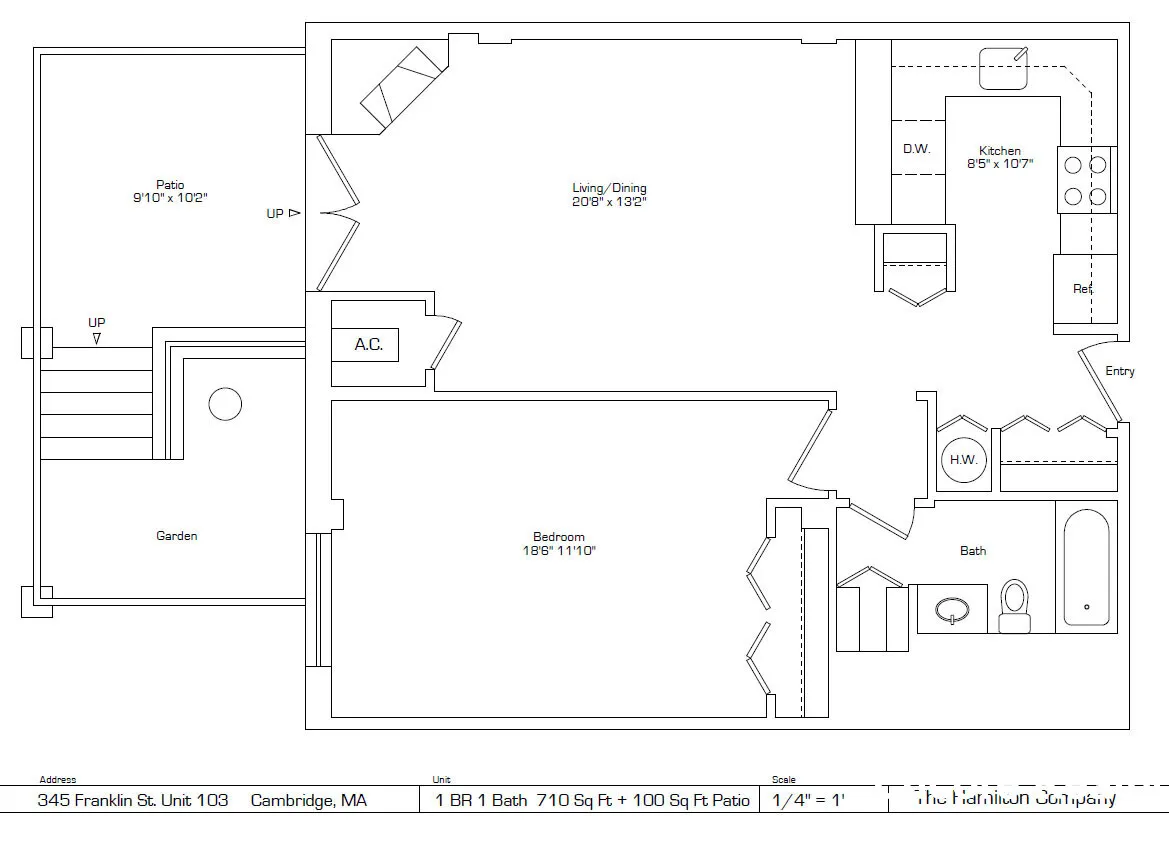 1 bed, 1 bath apartment for rent at 345 Franklin St Unit 103M, Riverside — photo 4 of 20