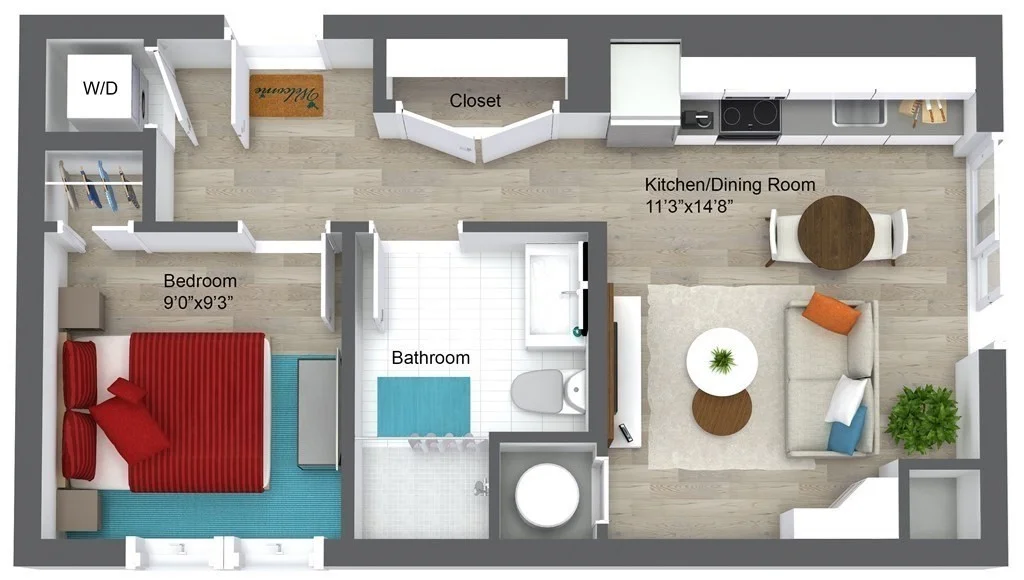 1 bed, 1 bath apartment for rent at 346 Somerville Ave Unit 002, Union Square — photo 8 of 8