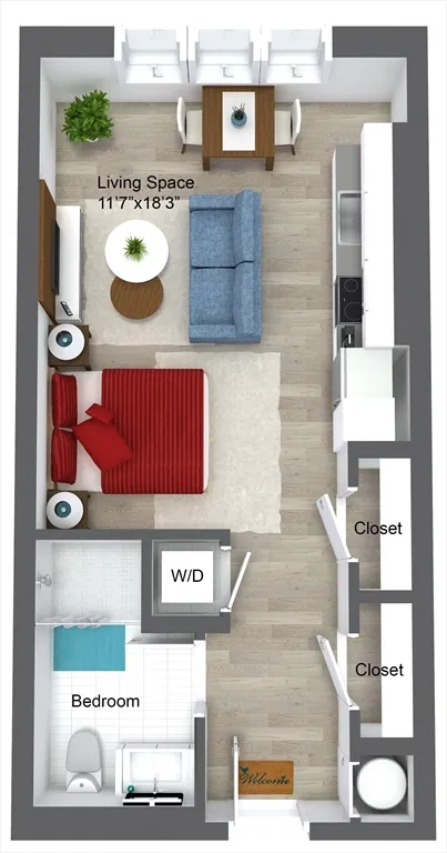 Studio bed, 1 bath apartment for rent at 346 Somerville Ave Unit 409, Union Square — photo 12 of 12