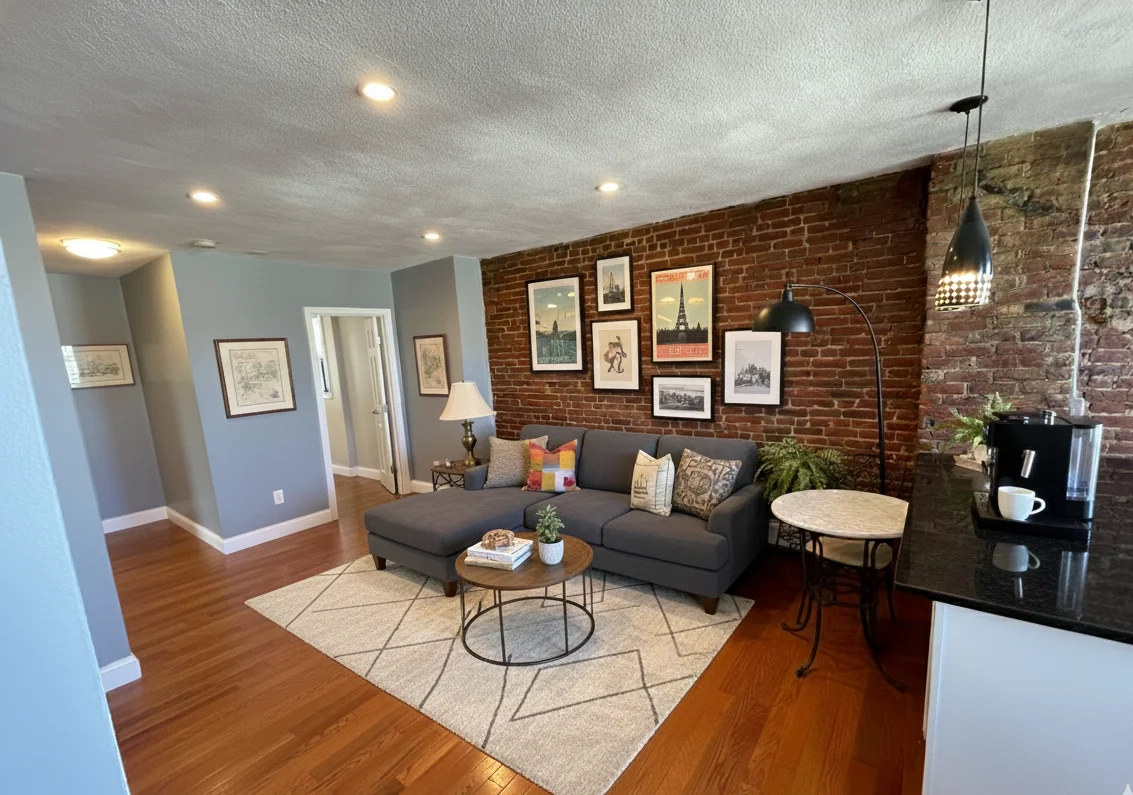 2 bed, 1 bath apartment for rent at 349 Sumner St Unit Three, East Boston