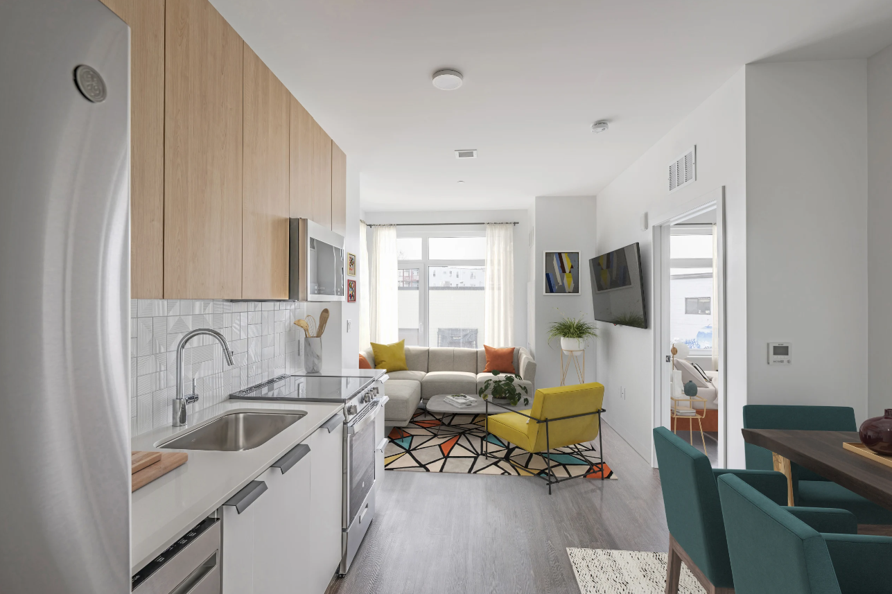 2 bed, 2 bath apartment for rent at 35-43 Braintree St Unit 410, Allston — photo 4 of 16