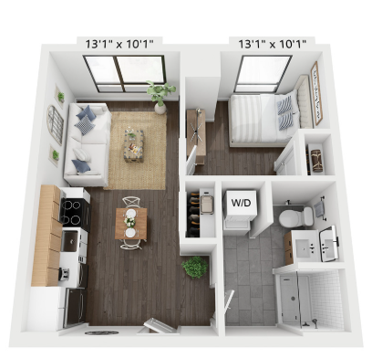 1 bed, 1 bath apartment for rent at 35-43 Braintree St Unit 519, Allston