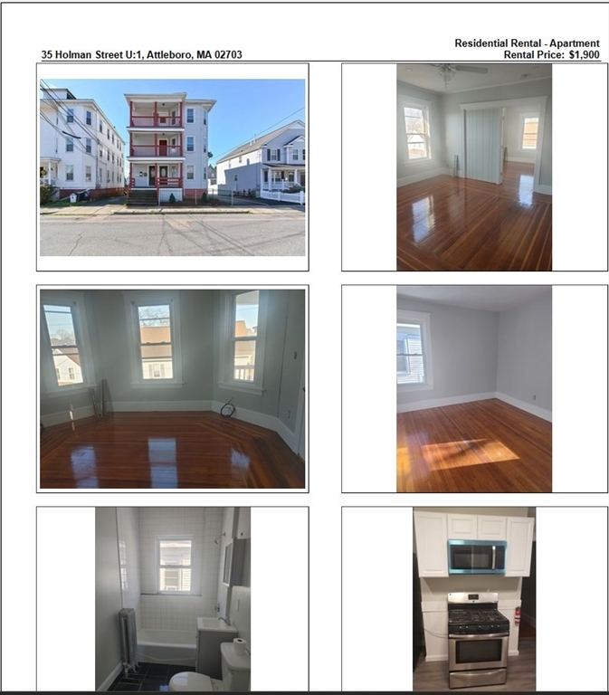 2 bed, 1 bath apartment for rent at 35 Holman St Unit 1, Attleboro — photo 5 of 5