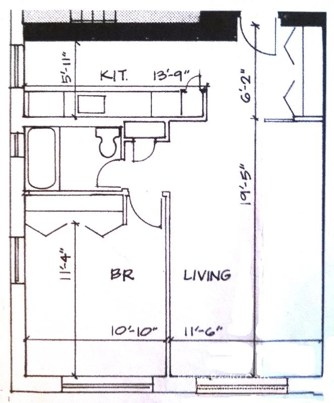 1 bed, 1 bath apartment for rent at 35 Vernon St Unit 109, Coolidge Corner — photo 6 of 9