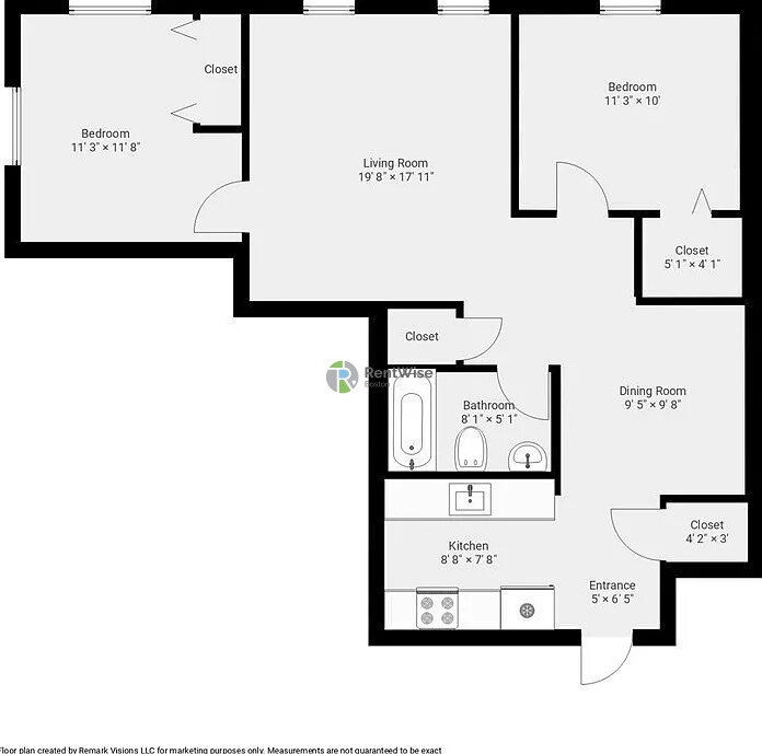 2 bed, 1 bath apartment for rent at 350 W 4th St Unit 411, South Boston — photo 12 of 12