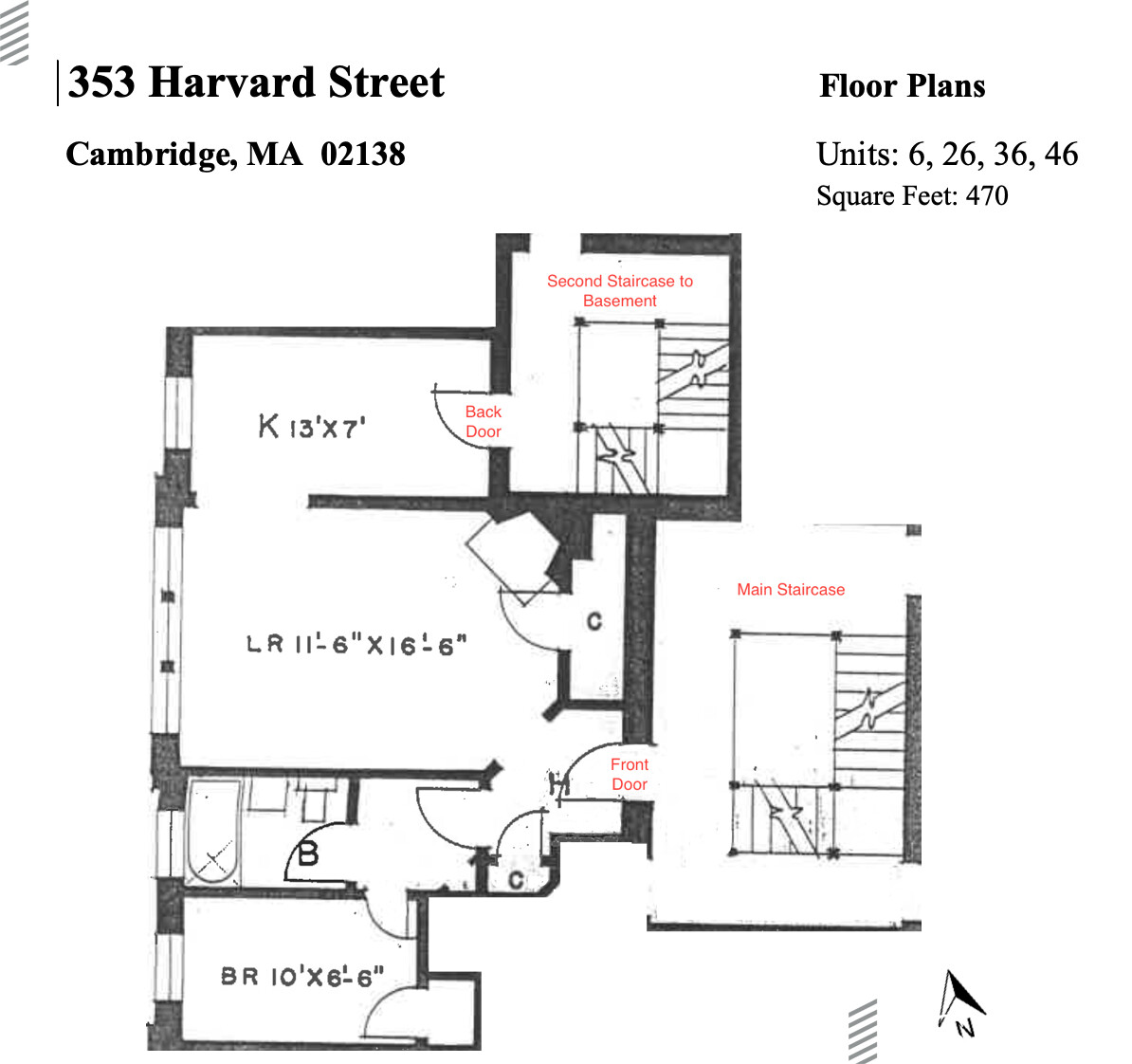 1 bed, 1 bath apartment for rent at 353 Harvard Unit 6, Mid Cambridge — photo 12 of 16