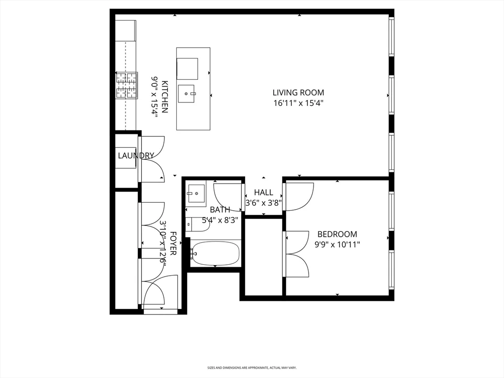 1 bed, 1 bath apartment for rent at 355 Congress St Unit 501, South Boston — photo 16 of 16
