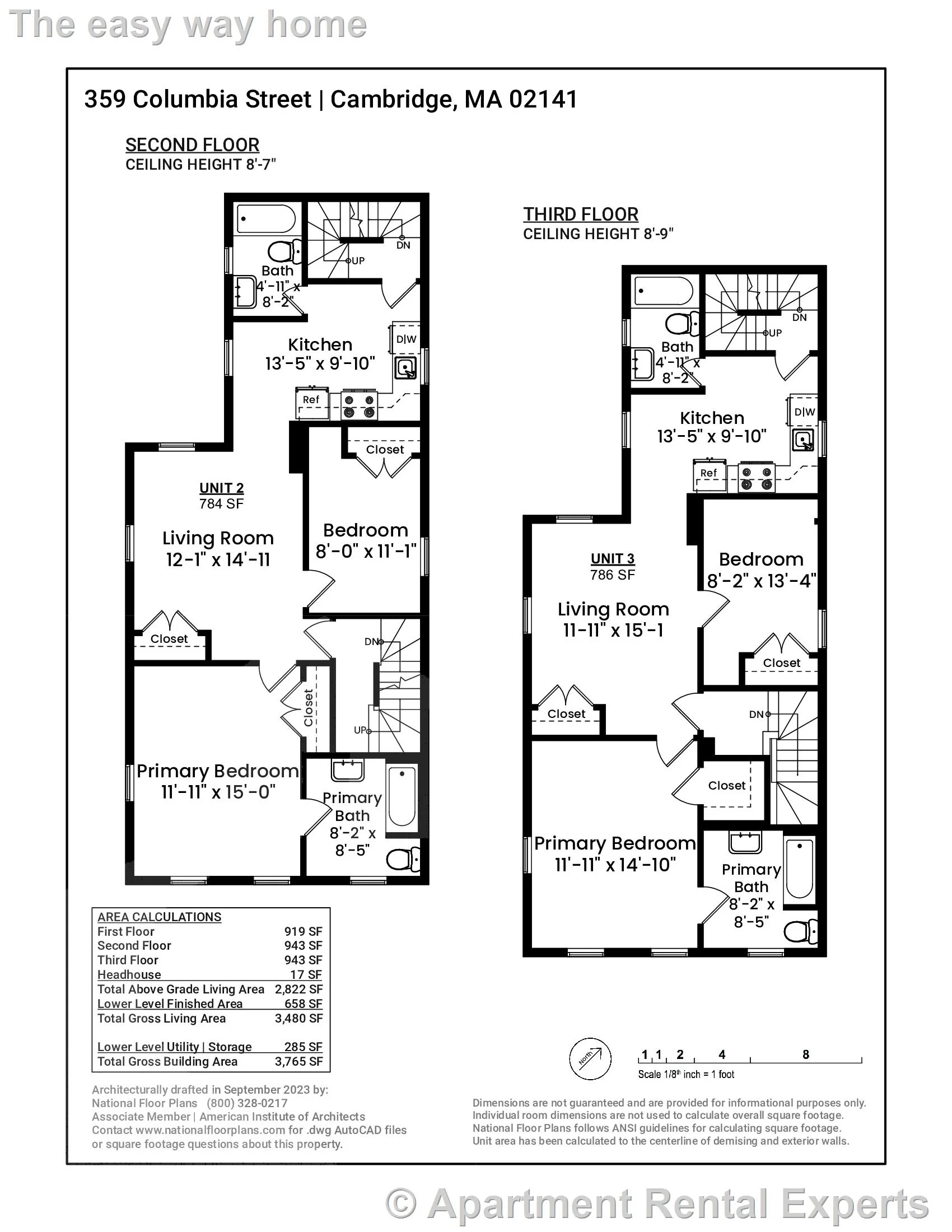 2 bed, 2 bath apartment for rent at 359 Columbia St Unit 2, Inman Square — photo 10 of 10