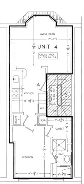 1 bed, 1 bath apartment for rent at 36 Appleton Unit 4, South End — photo 10 of 10