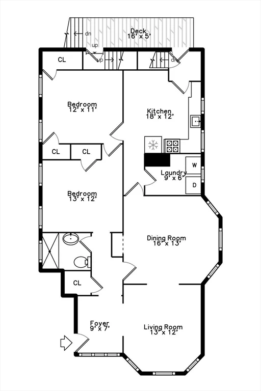 2 bed, 1 bath apartment for rent at 36 Granville Rd Unit 1, West Cambridge — photo 17 of 17