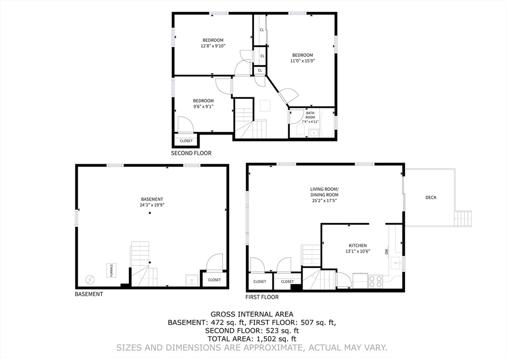 3 bed, 1 bath apartment for rent at 36 Nash St Unit 36, Bemis — photo 22 of 22