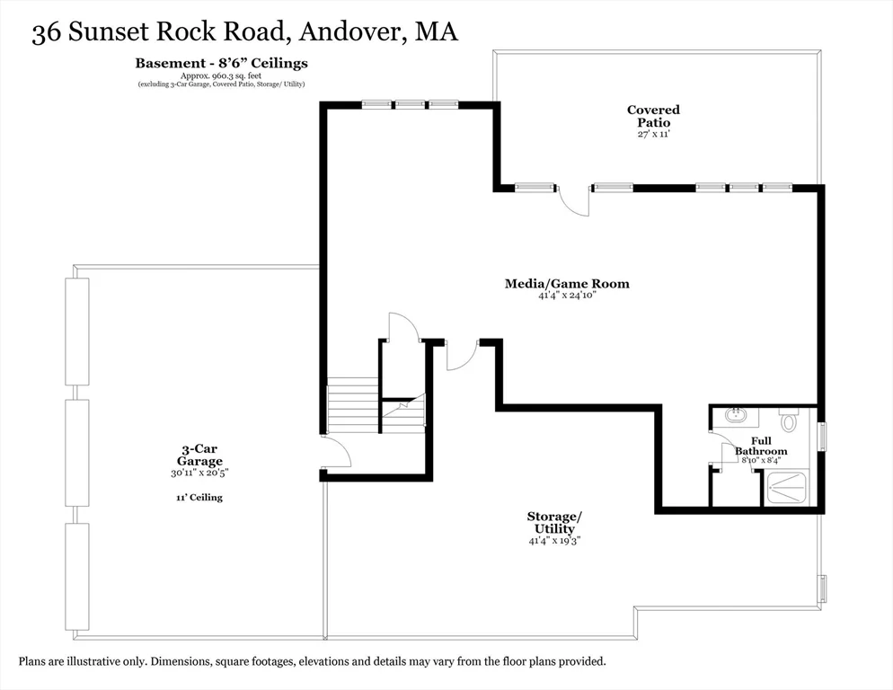 4 bed, 4+ bath apartment for rent at 36 Sunset Rock Rd, Andover — photo 40 of 42
