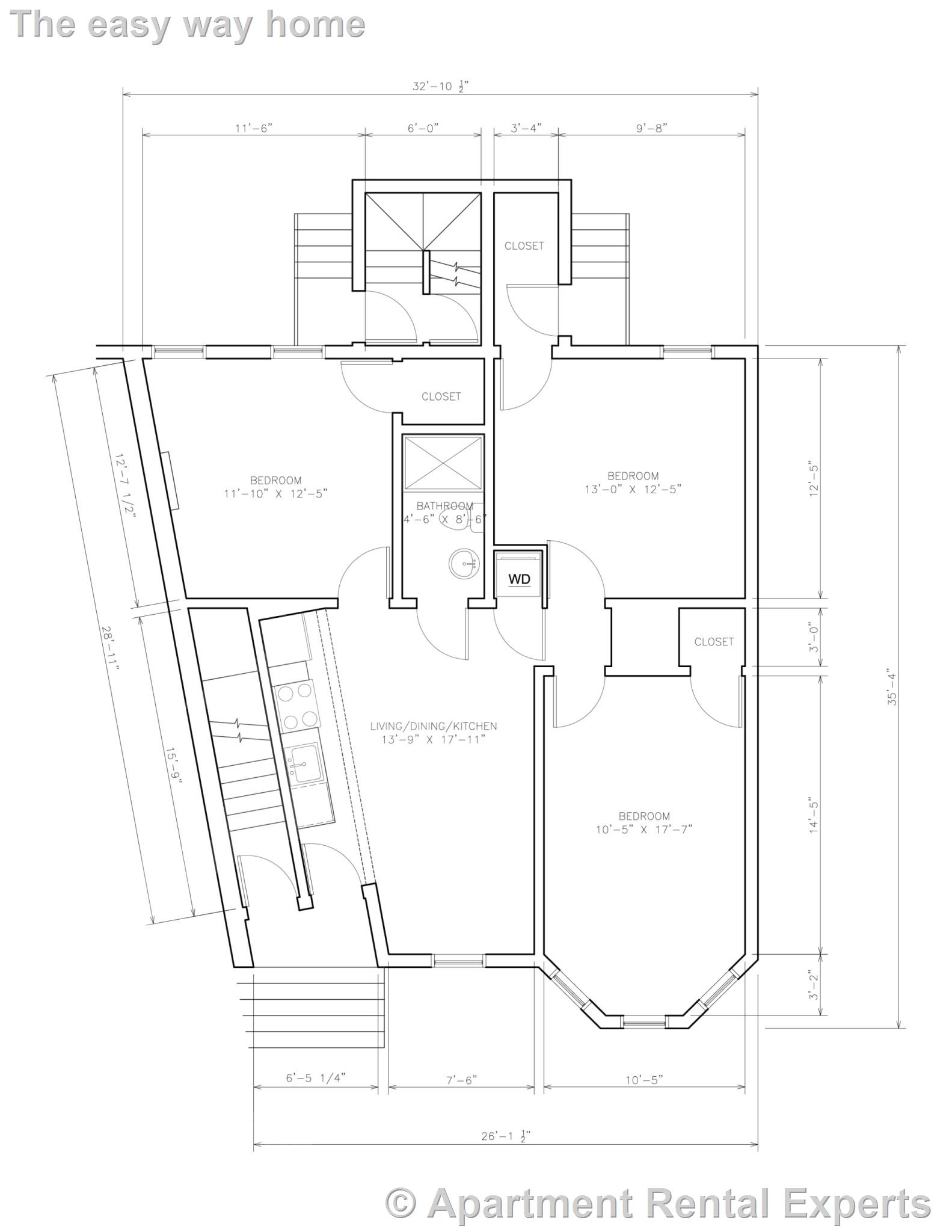 3 bed, 1 bath apartment for rent at 365 Prospect St Unit 1, Inman Square — photo 8 of 8