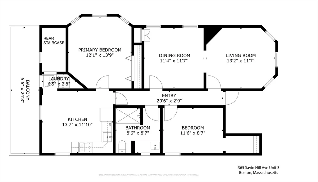 2 bed, 1 bath apartment for rent at 365 Savin Hill Ave Unit 3, Dorchester — photo 17 of 17