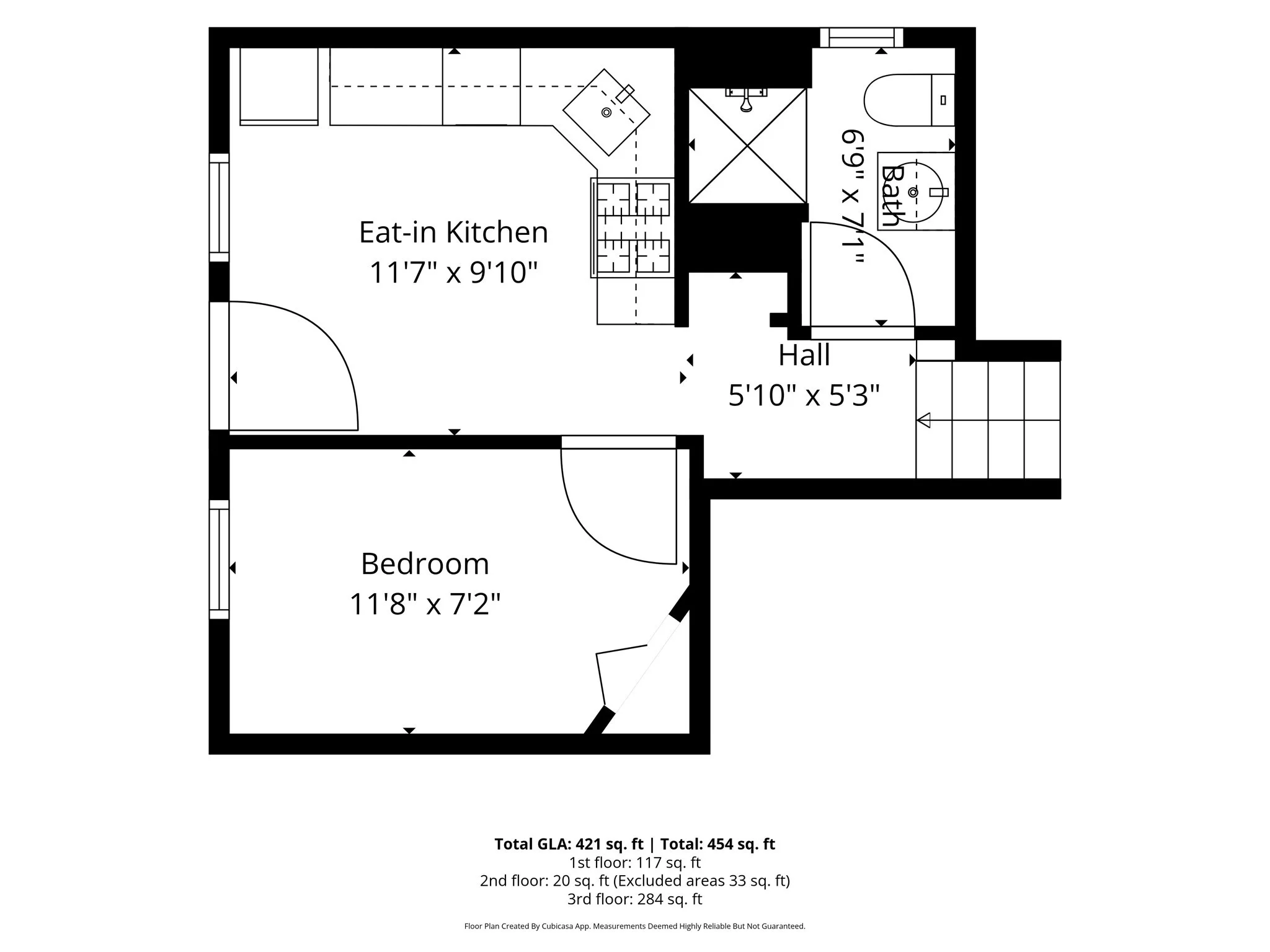 1 bed, 1 bath apartment for rent at 365 Sumner St Unit 1, East Boston — photo 11 of 12