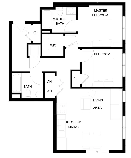 2 bed, 2 bath apartment for rent at 365 Western Ave Unit 601, Brighton