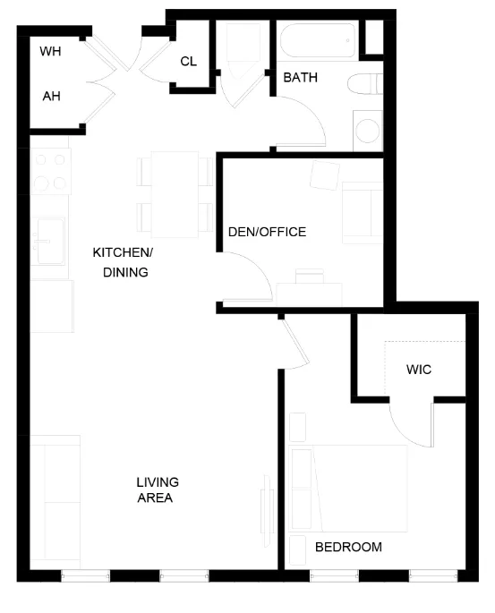 1 bed, 1 bath apartment for rent at 365 Western Ave Unit 603, Brighton — photo 1 of 25