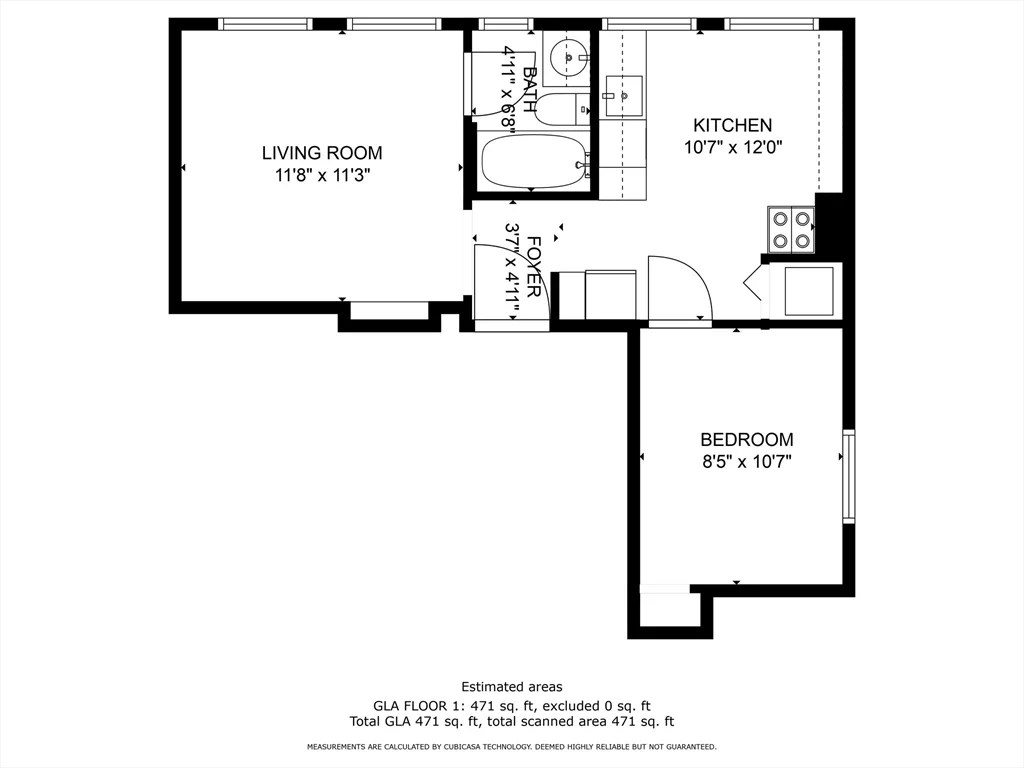 1 bed, 1 bath apartment for rent at 368 Sumner St Unit 8, East Boston — photo 15 of 15