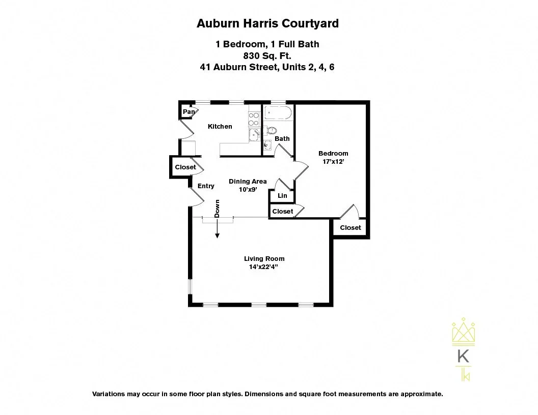 1 bed, 1 bath apartment for rent at 37 Auburn St Unit 1, Coolidge Corner — photo 8 of 8