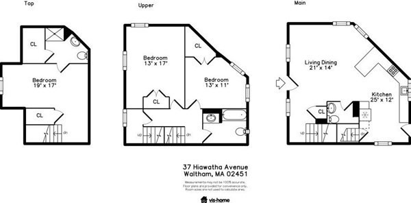 3 bed, 2 bath apartment for rent at 37 Hiawatha Ave, Waltham — photo 28 of 31