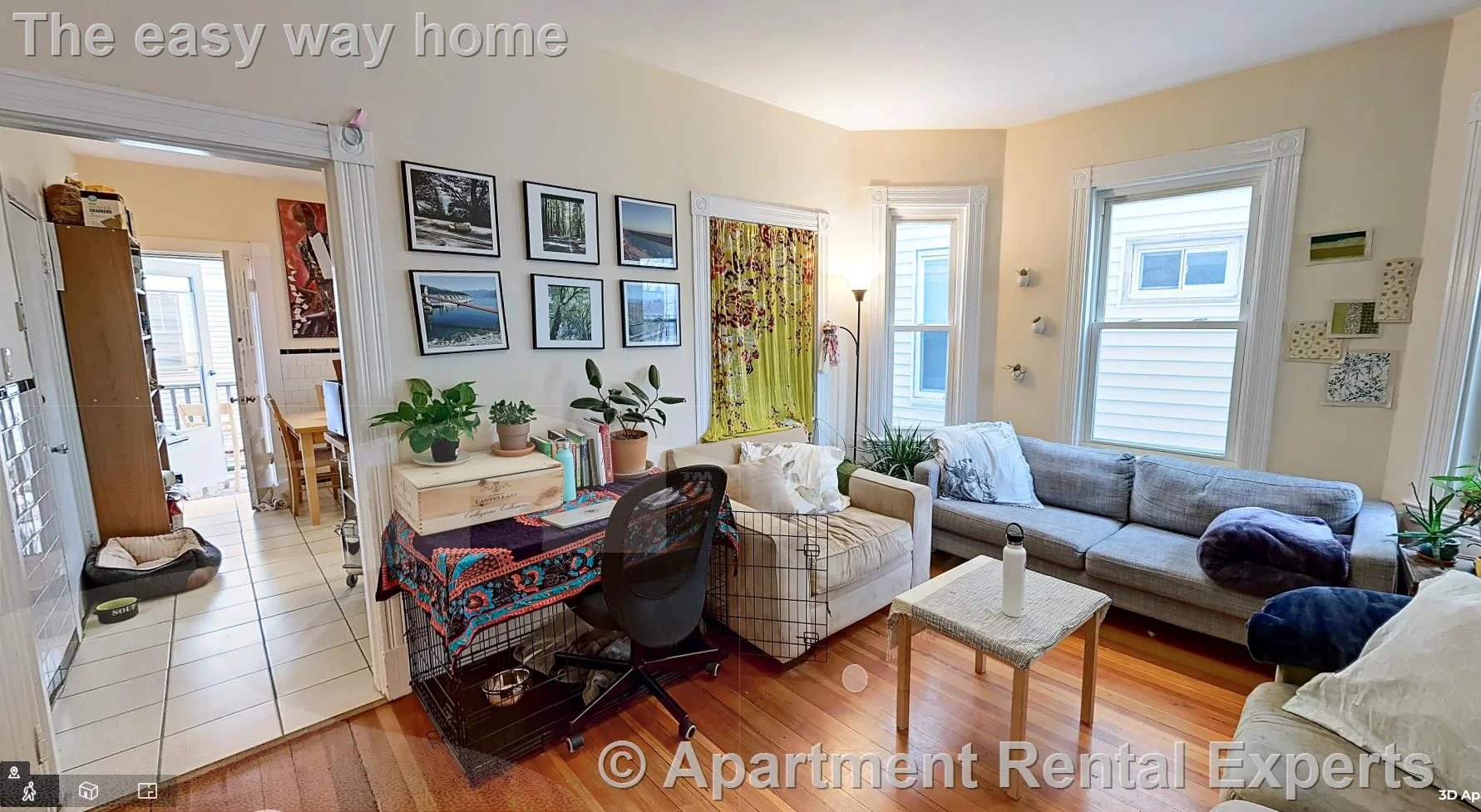 4 bed, 1 bath apartment for rent at 378 Washington St Unit 2, Union Square — photo 4 of 12