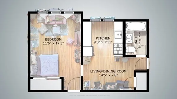 Studio bed, 1 bath apartment for rent at 38 Day St Unit 34, Davis Square — photo 10 of 10