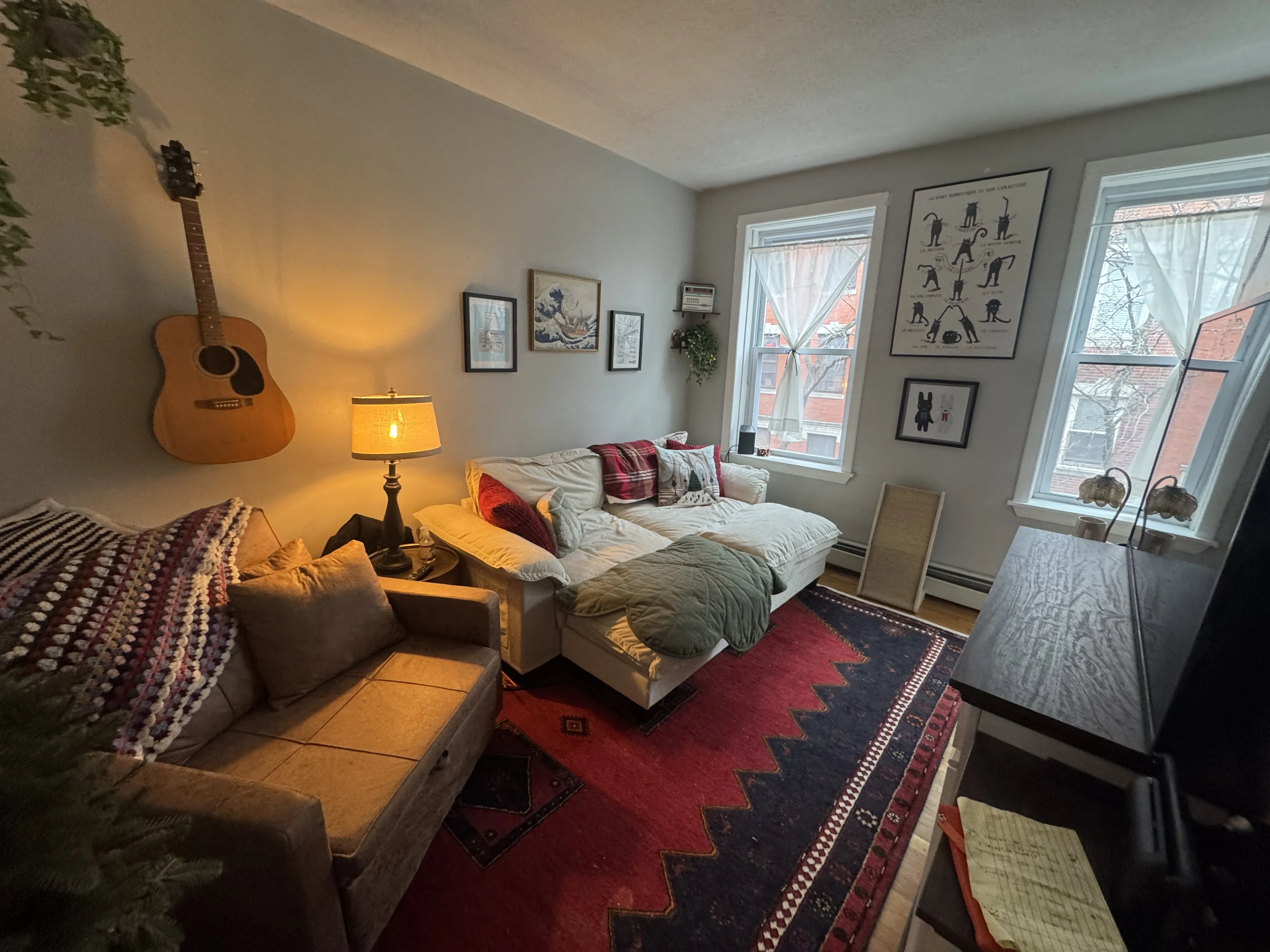 2 bed, 1 bath apartment for rent at 38 Garden St Unit 3, Beacon Hill
