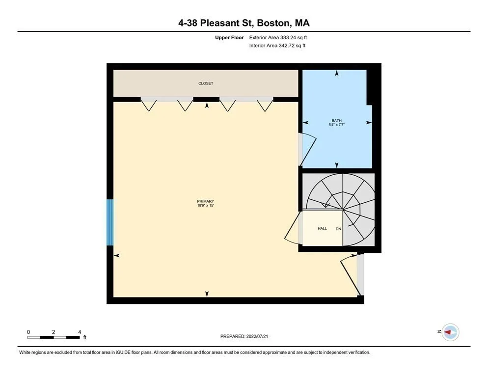 2 bed, 2 bath apartment for rent at 38 Pleasant Unit 4, Dorchester — photo 18 of 18