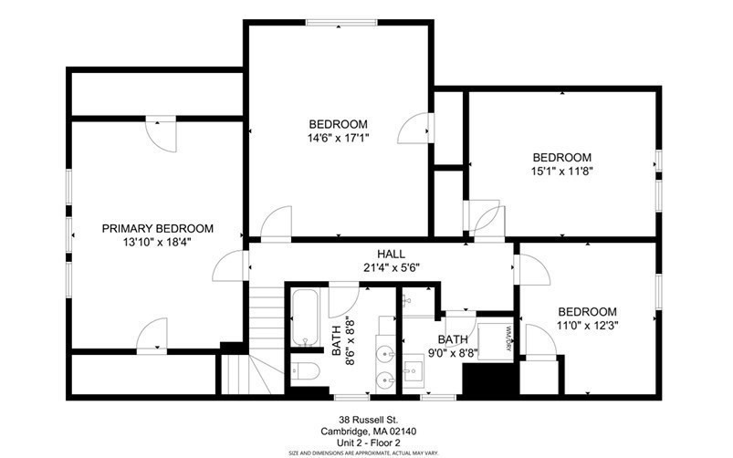 4 bed, 1 bath apartment for rent at 38 Russell St Unit 2, Cambridge — photo 33 of 33