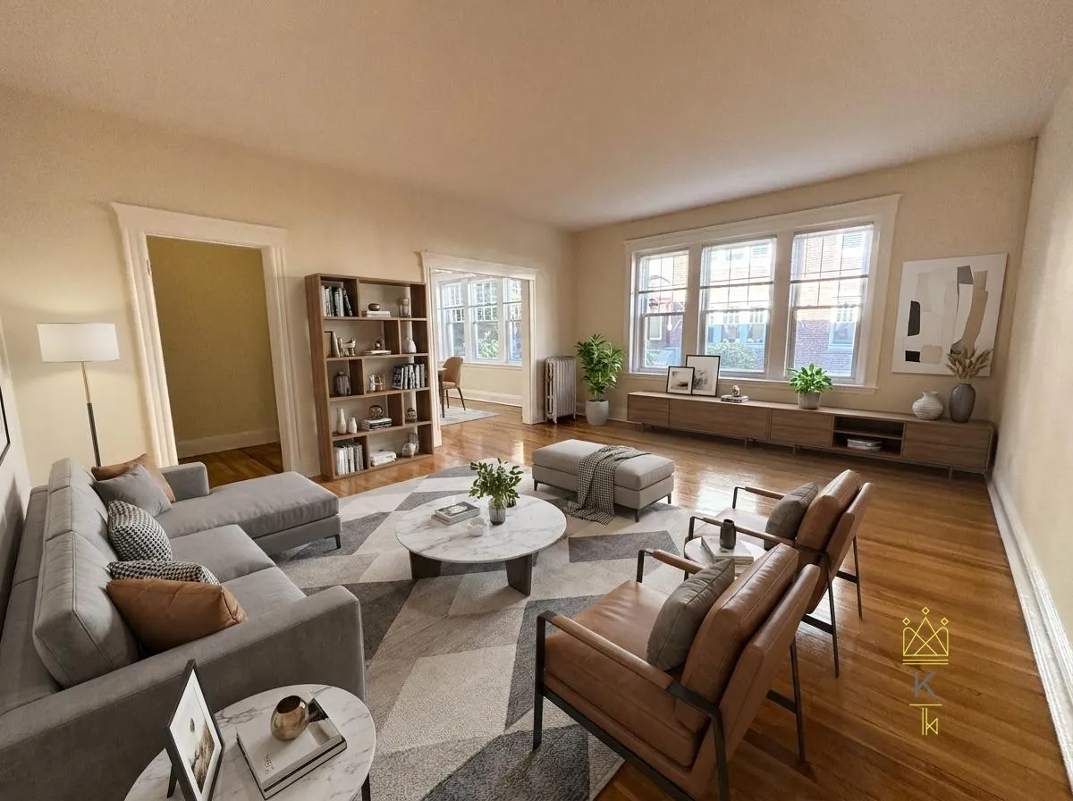 2 bed, 1 bath apartment for rent at 38 Saint Paul St Unit 1, Coolidge Corner