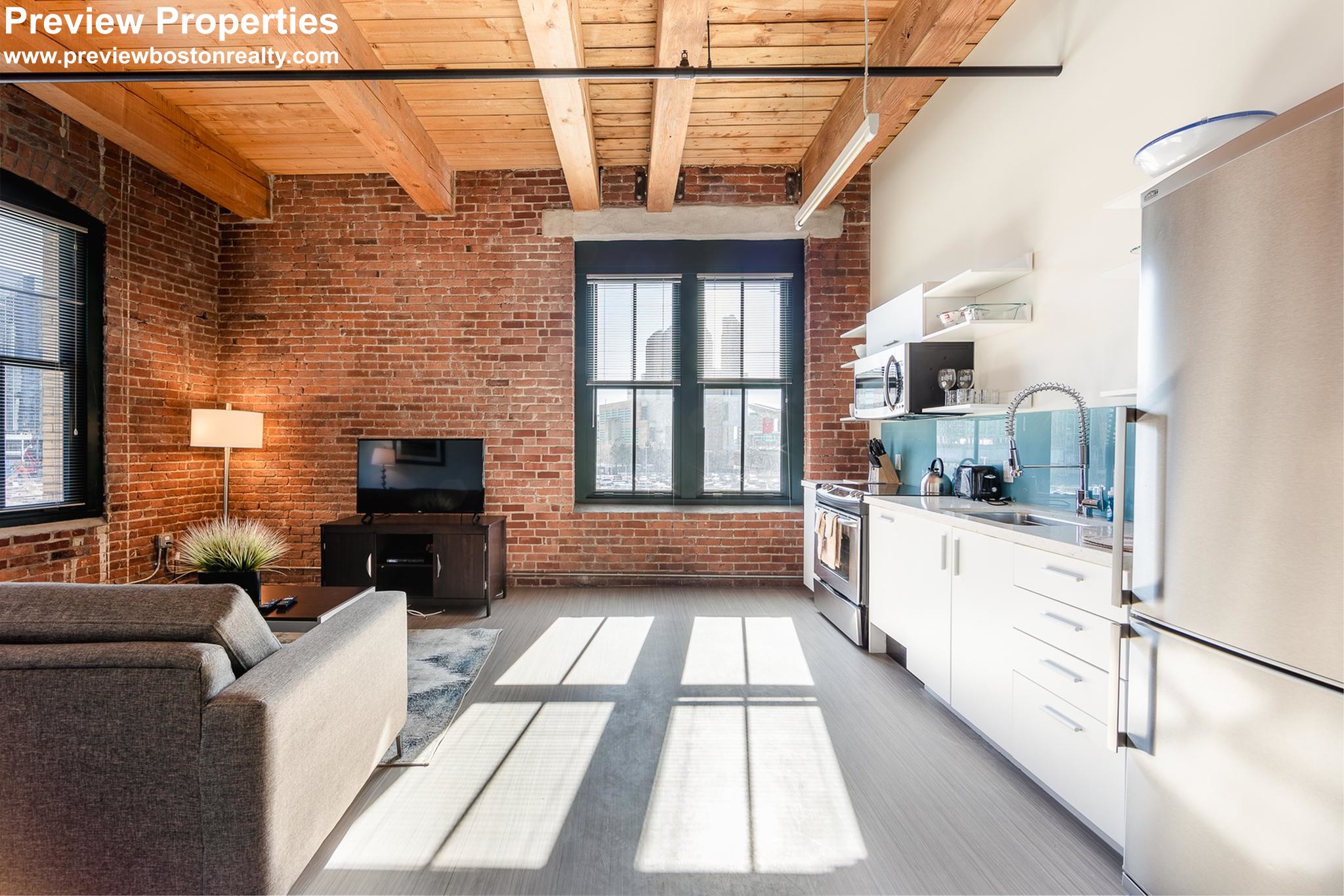 1 bed, 1 bath apartment for rent at 381 Congress St Unit 502P, Seaport District