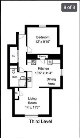 1 bed, 1 bath apartment for rent at 39 Etna St Unit 3, Brighton — photo 7 of 8