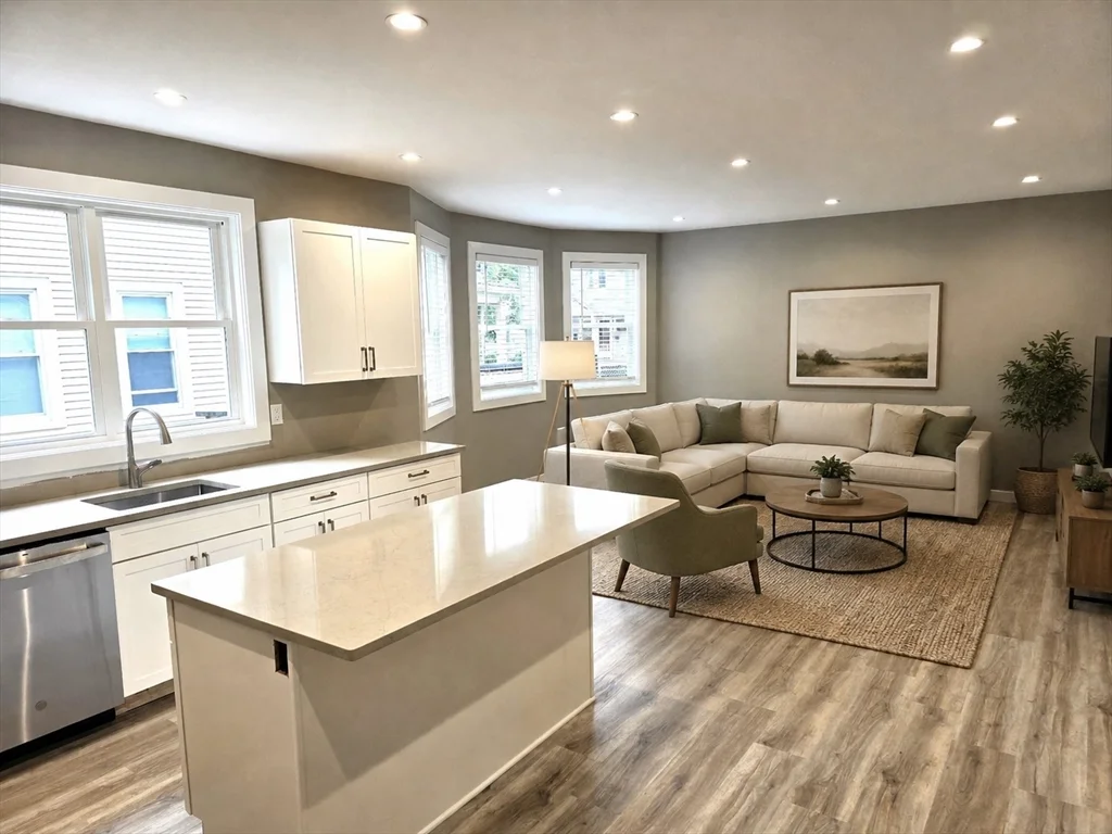 3 bed, 1 bath apartment for rent at 39 Fiske St Unit 1, Waltham — photo 1 of 14