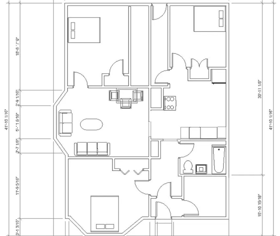 3 bed, 1 bath apartment for rent at 39 Hall Ave Unit 2B, Powder House Square — photo 8 of 8