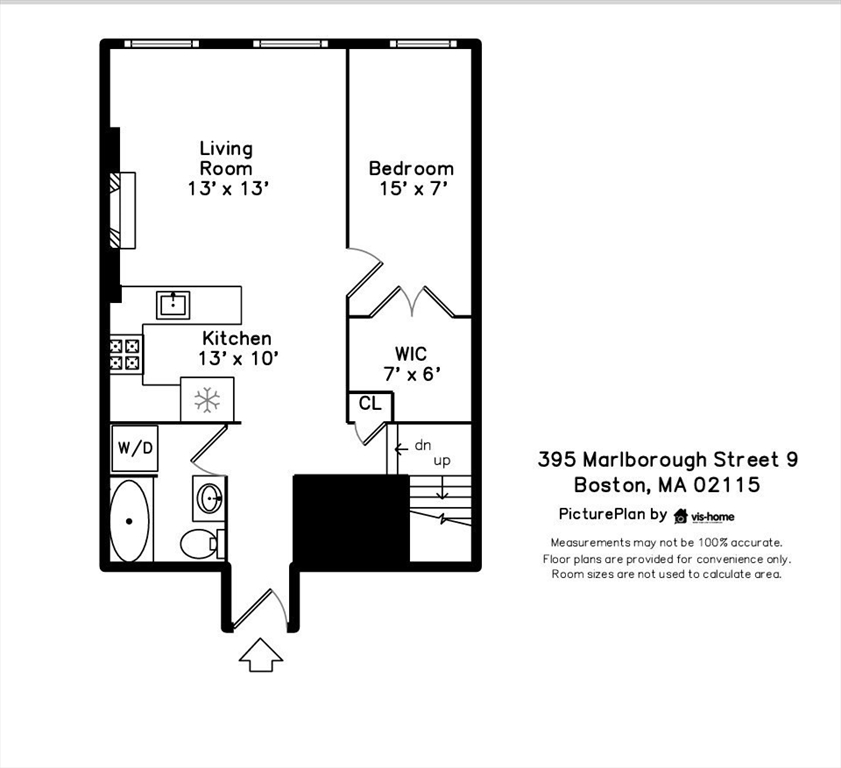 1 bed, 1 bath apartment for rent at 395 Marlborough St Unit 9, Back Bay — photo 30 of 32
