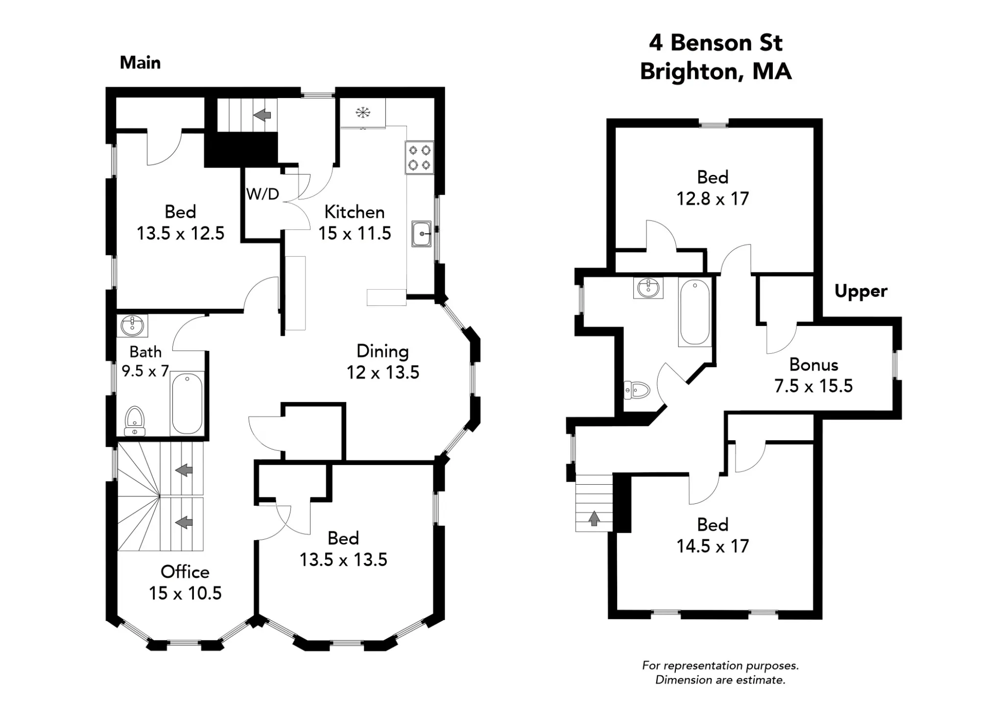 4 bed, 2 bath apartment for rent at 4 Benson St Unit 0, Brighton — photo 18 of 26