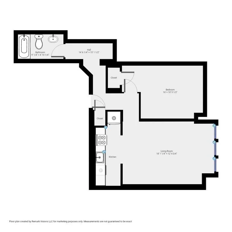 1 bed, 1 bath apartment for rent at 4 Charlesgate E Unit 603, Back Bay — photo 8 of 20