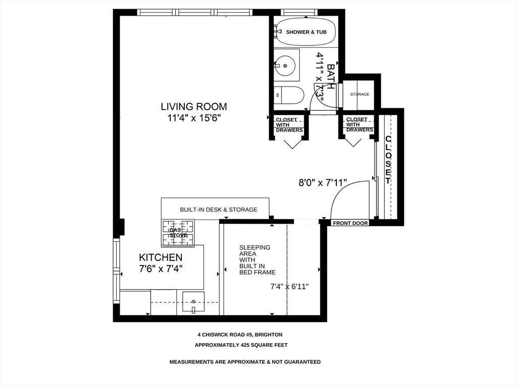 1 bed, 1 bath apartment for rent at 4 Chiswick Rd Unit 5, Brighton — photo 8 of 11