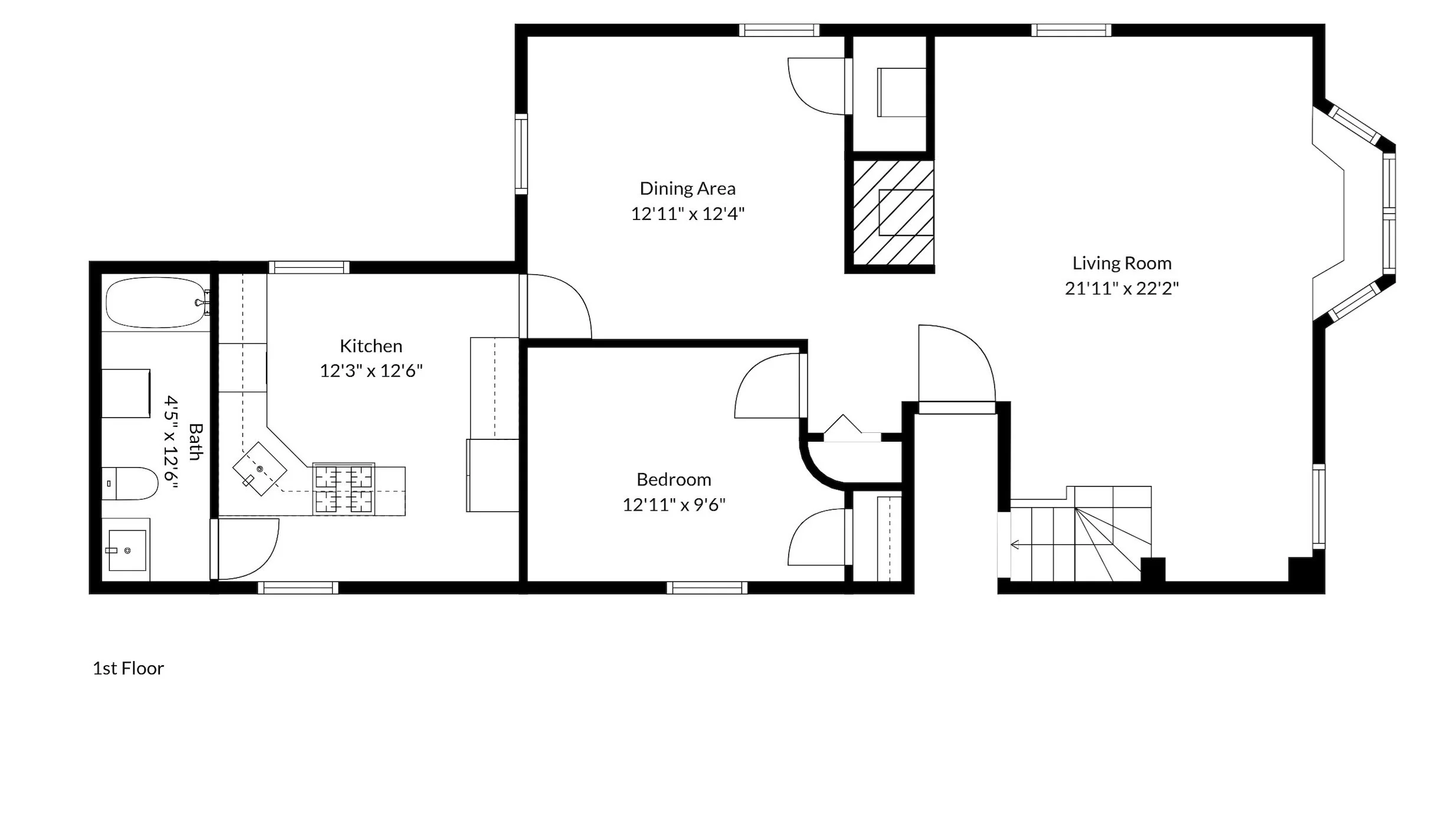4 bed, 2 bath apartment for rent at 4 Lombard St Unit 2, Dorchester — photo 19 of 20