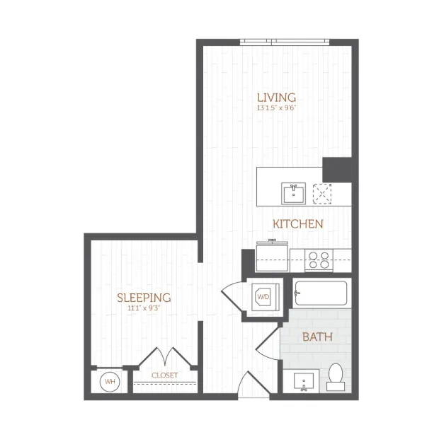 1 bed, 1 bath apartment for rent at 4 Lucy St Unit C223, Dorchester