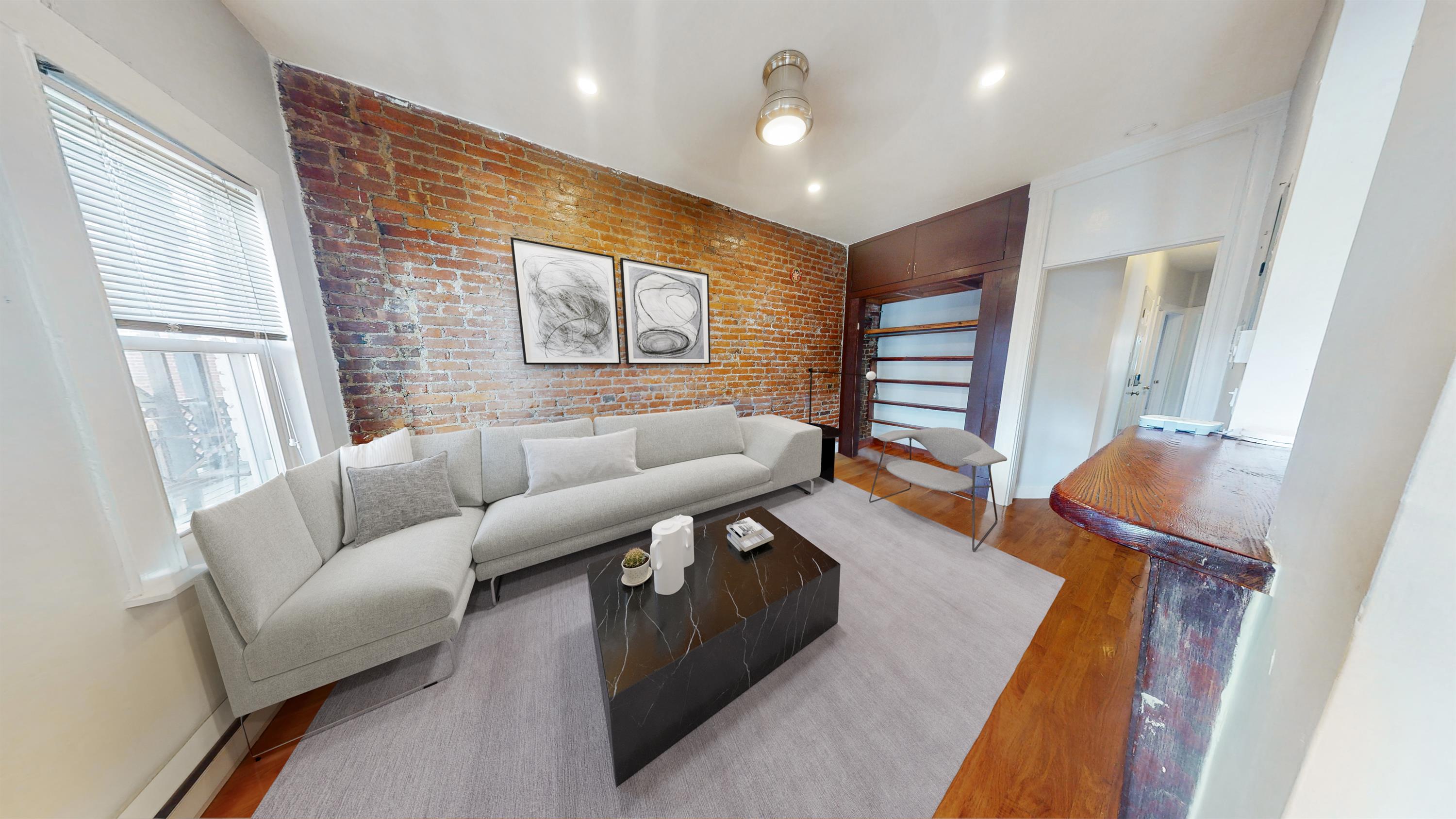 3 bed, 1 bath apartment for rent at 4 Mark St Unit 2, Jamaica Plain