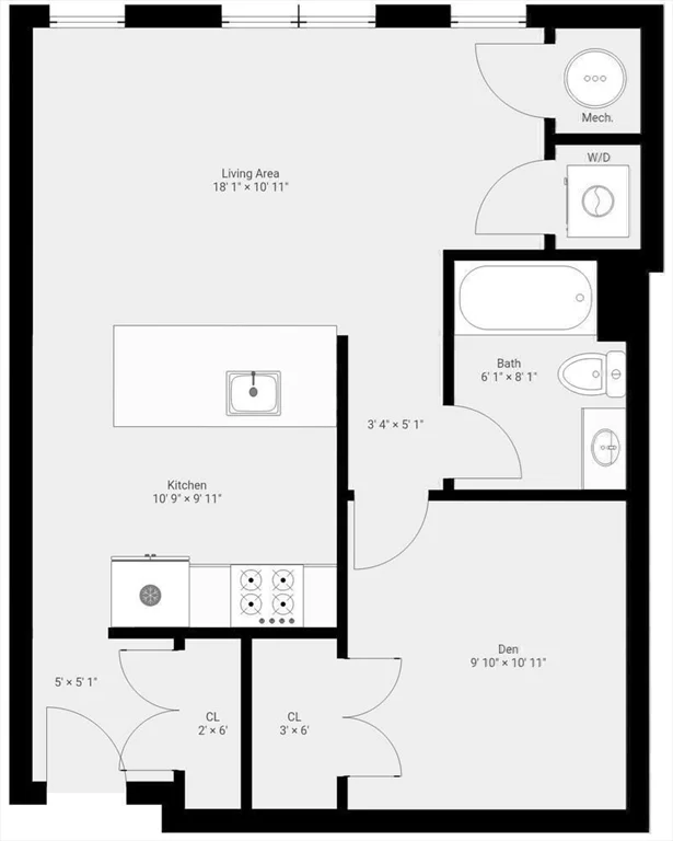 1 bed, 1 bath apartment for rent at 4 Repton Cir Unit 4105, Watertown — photo 12 of 14