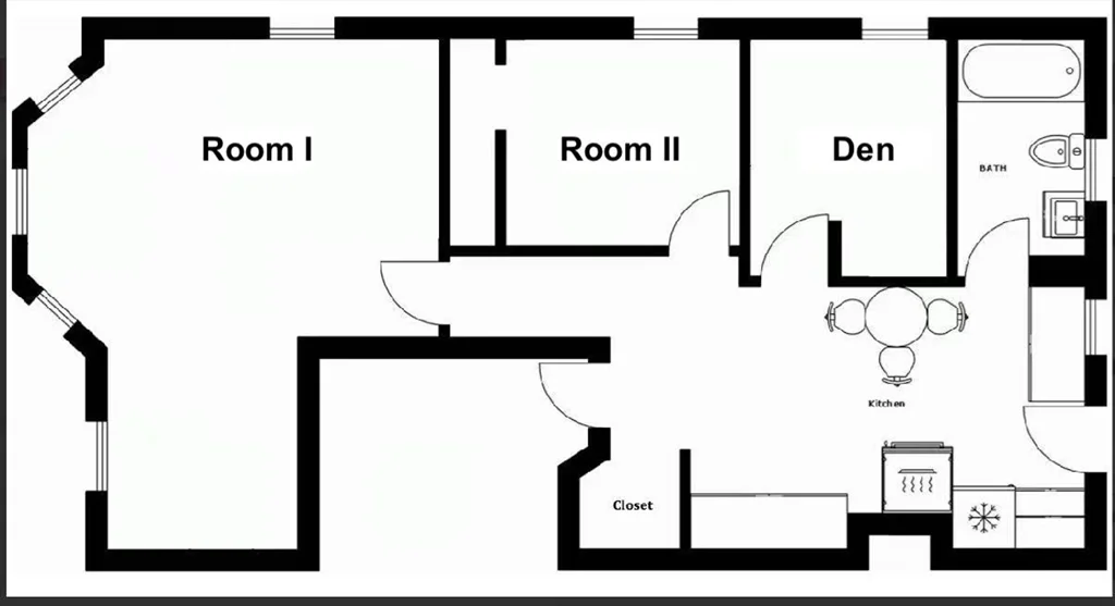 2 bed, 1 bath apartment for rent at 4 Sherman St Unit 1, Harvard Square — photo 8 of 8