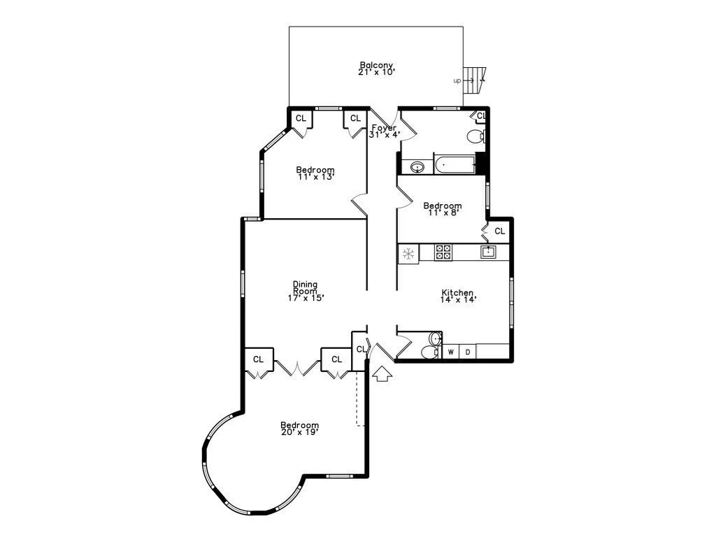 2 bed, 1 bath apartment for rent at 40 Dartmouth St Unit 2, Winter Hill — photo 22 of 22